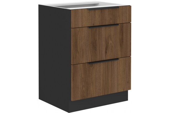 Szafka dolna 3 szuflady 60 D 3S  PREMIUM BOX